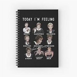 Judge Judy Funny Spiral Notebook