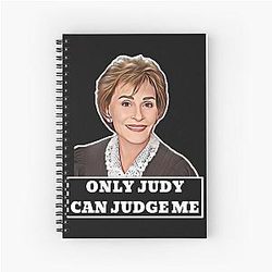 Judge Judy Spiral Notebook