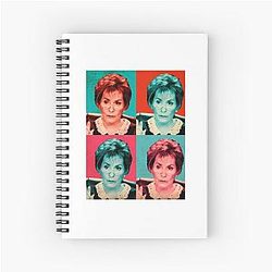 Judge Judy Pop Art Spiral Notebook