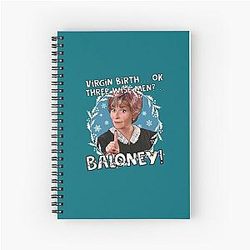 Judge Judy - Wise Men Baloney Spiral Notebook
