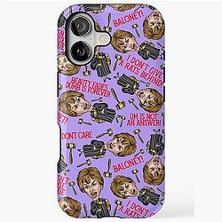 Purple Judge Judy iPhone Tough Case