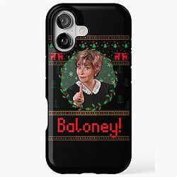 Judge Judy Ugly Christmas Sweater Baloney iPhone Tough Case