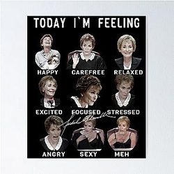 Judge Judy Funny Feeling Poster