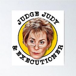 Judge Judy and the Executioner Poster