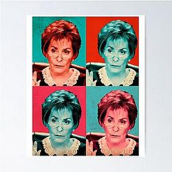 Judge Judy Pop Artwork Poster