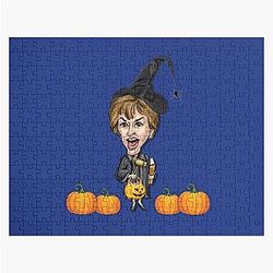 Judge Judy Does Halloween Jigsaw Puzzle
