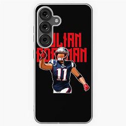 Julian Edelman Points to Crowds 11 Bold Samsung Galaxy Soft Case