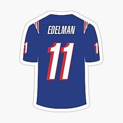 Julian Edelman - New England Patriots Throwback Sticker