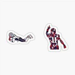 Julian Edelman Sticker Set
