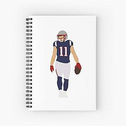 Julian Edelman Sticker Notebook
