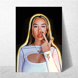 Julia Wolf is known for her honest lyrics Julia Wolf Posters
