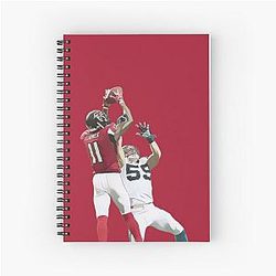 Julio Jones vs. Panthers Notebook