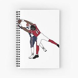 Atlanta Falcons Julio Jones Notebook
