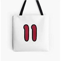 Julio Jones #11 All Over Print Tote Bag