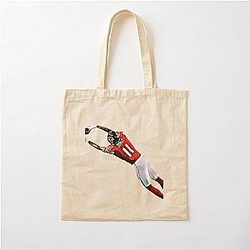 Julio Jones Cartoon Graphic Cotton Tote Bag