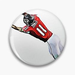 Julio Jones Graphic Pin