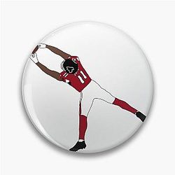 Atlanta Falcons Julio Jones Pin