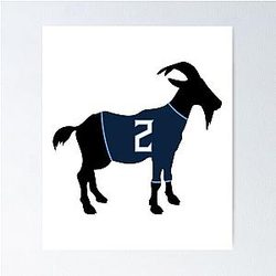 Julio Jones GOAT Poster