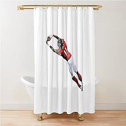 Julio Jones Graphic Shower Curtain