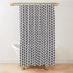 Julio Jones Number 11 Atlanta Falcons Shower Curtain