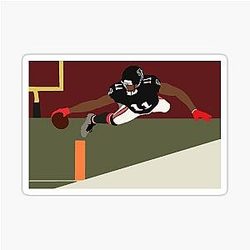 Julio Jones TD Dive Sticker