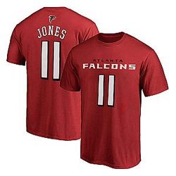 NFL Youth 8-20 Team Color Polyester Performance Mainliner Player Name and Number Jersey T-Shirt X-Large 18/20 Julio Jones Atlanta Falcons Red