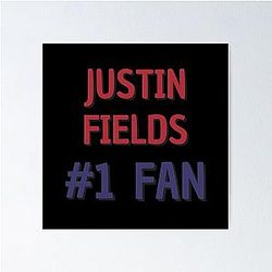 Justin Fields 1 Fan Poster