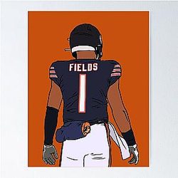 Justin Fields Back to Poster