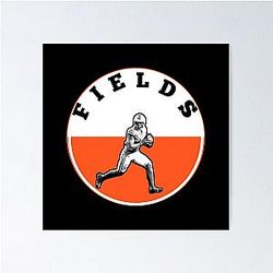 Justin Fields Bears Football Poster