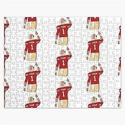 San Francisco 49ers Justin Fields Jigsaw Puzzle