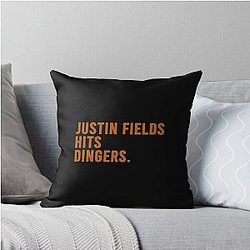 Justin Fields hits throw pillows