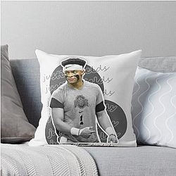 Justin Fields Shirt Throw Pillow