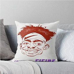 Soldier Justin Fields Throw Pillow