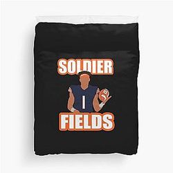 Justin Fields Classic T Shirt Duvet Cover