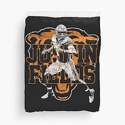 Justin Fields Duvet Cover