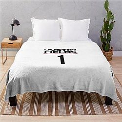 Justin Fields Bears Throw Blanket