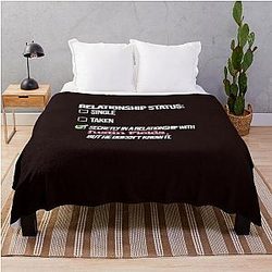 Relationship with Justin Fields Throw Blanket