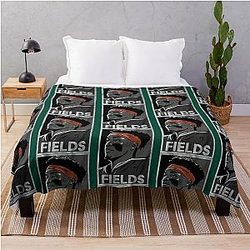 Justin Fields Throw Blanket