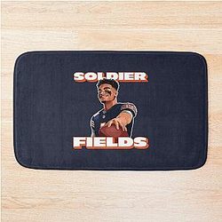 Justin Fields Chicago Bears Bath Mat