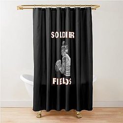 Justin Fields Bears Shower Curtain