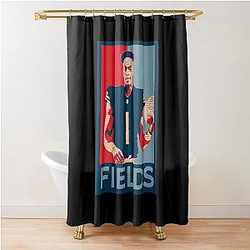 Justin Fields home Bears Shower Curtain