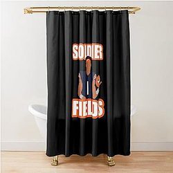 Justin Fields Classic T-Shirt Shower Curtain