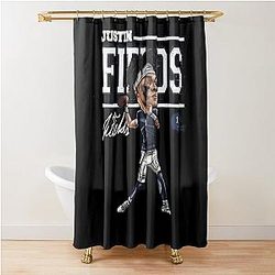 Justin Fields Shower Curtain