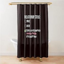 Relationship with Justin Fields Shower Curtain