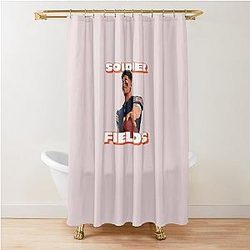 Justin Fields Chicago Bears Shower Curtain