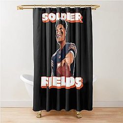 Justin Fields Chicago Bears Classic T-Shirt Shower Curtain