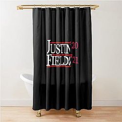 Justin Fields Bears 2021 Football Shower Curtain