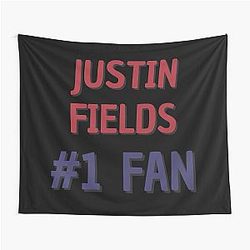 Justin Fields Fan Tapestry