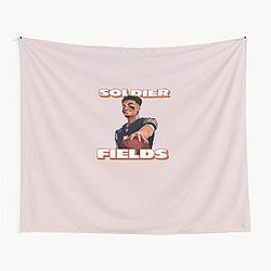 Justin Fields Soldier Field Chicago Bears Tapestry