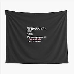 Relationship with Justin Fields Tapestry